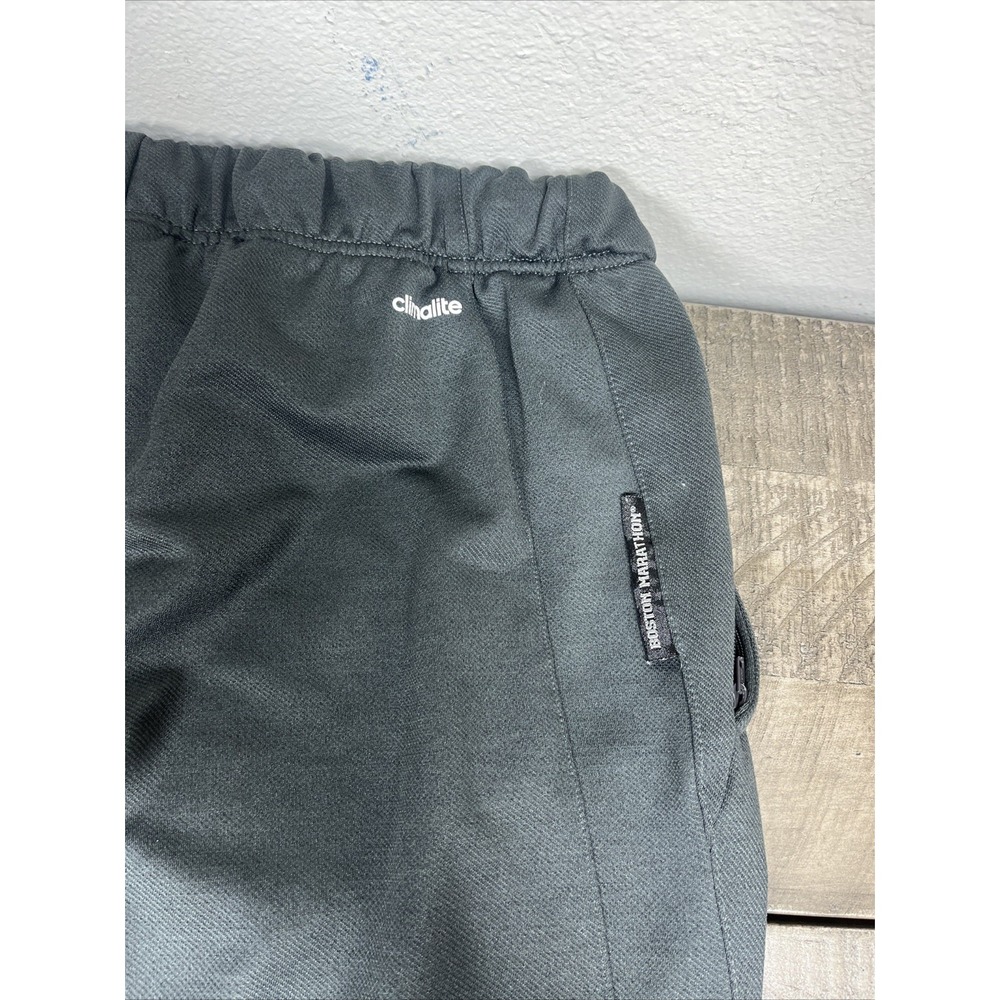 2016 Adidas Boston Marathon Track‎ Pants Running Size Medium Black - Picture 7 of 9